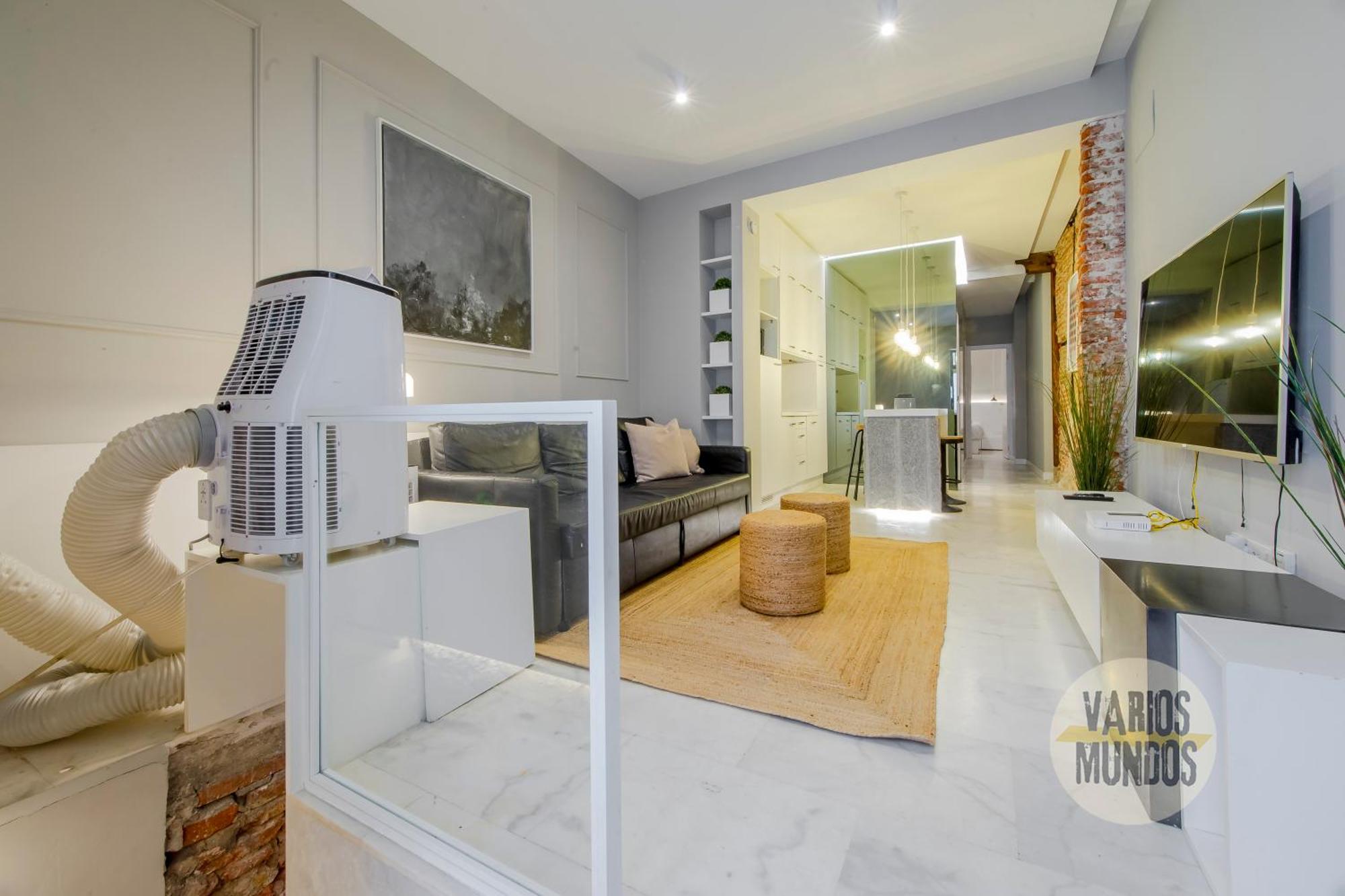 Cool Duplex Bajo Apt 7Pax Cerca De Tirso De Molina E2 Madrid Extérieur photo