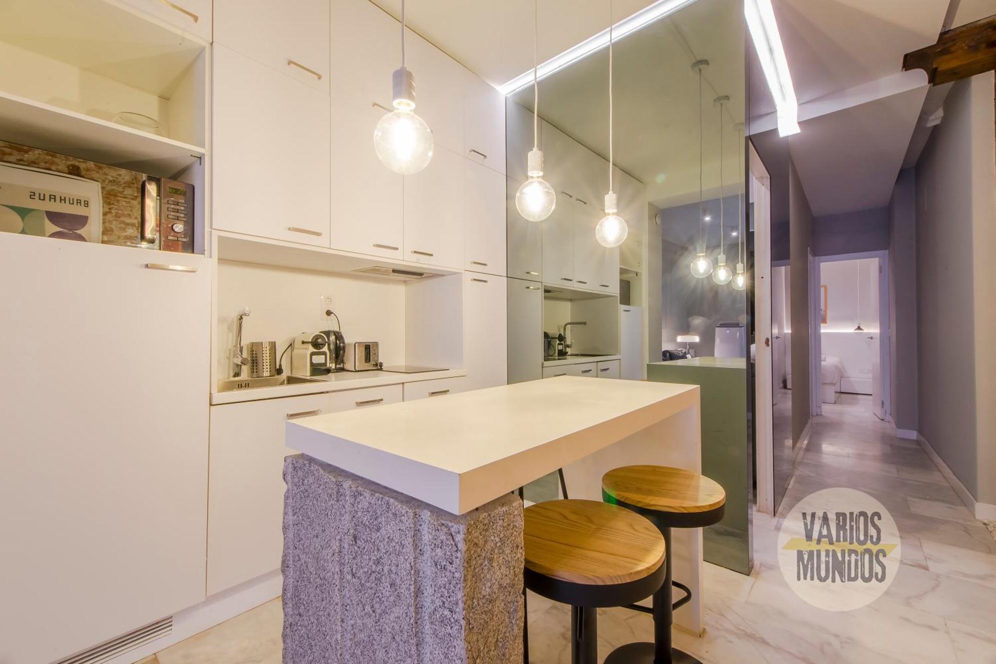 Cool Duplex Bajo Apt 7Pax Cerca De Tirso De Molina E2 Madrid Extérieur photo