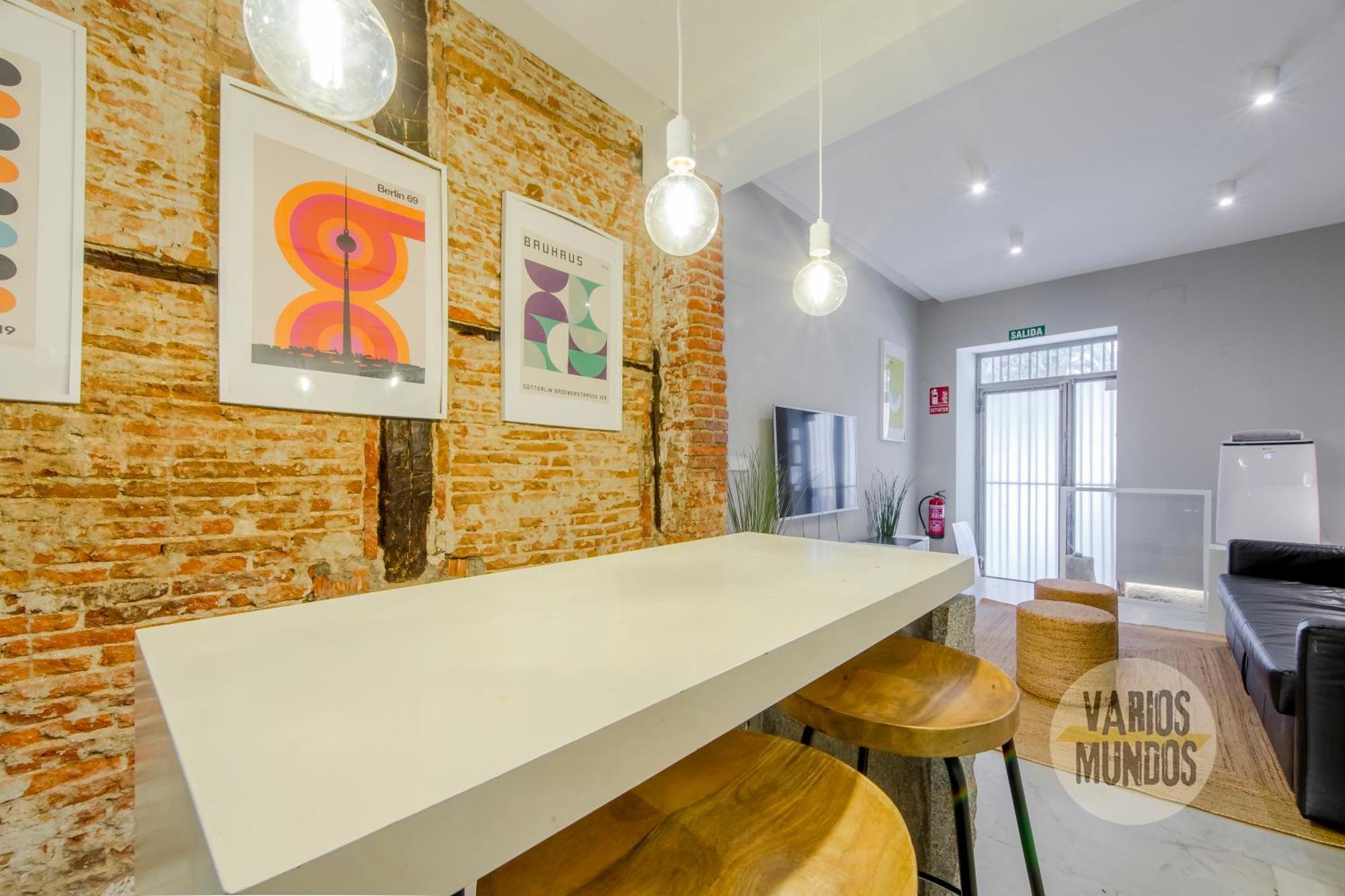 Cool Duplex Bajo Apt 7Pax Cerca De Tirso De Molina E2 Madrid Extérieur photo